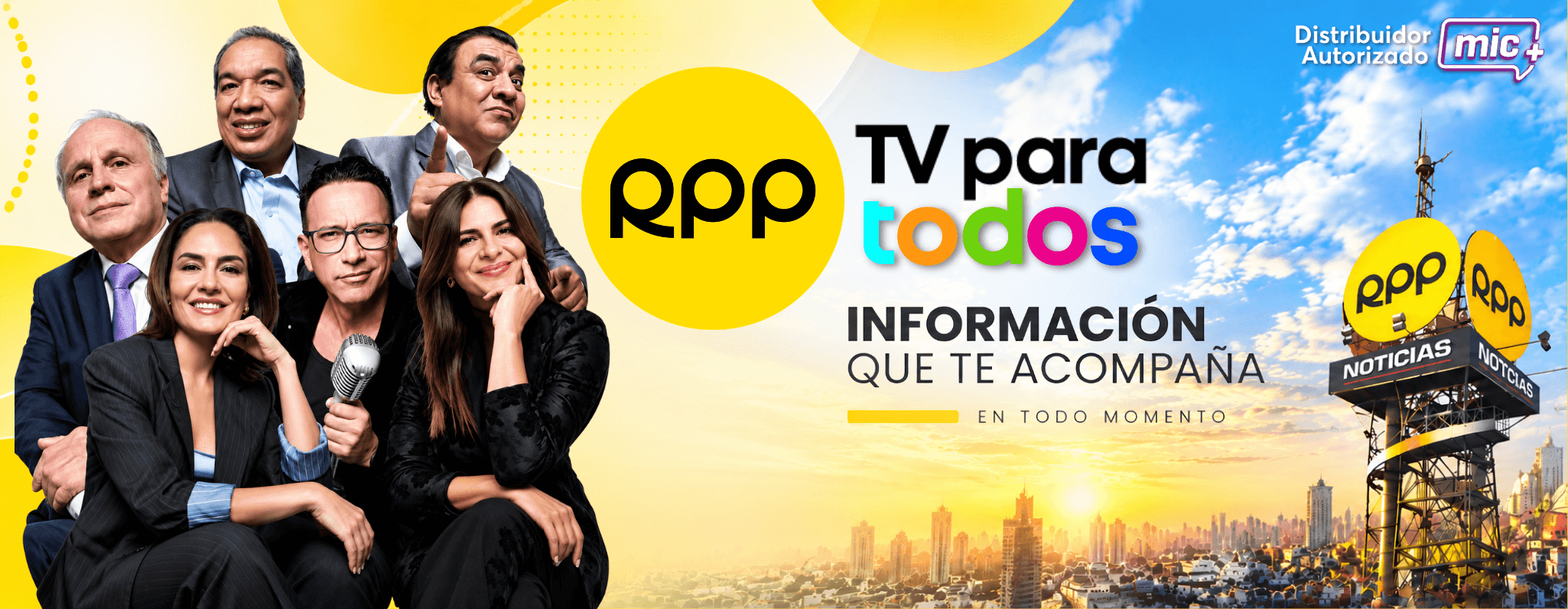 MIC — Distribuidor Oficial de RPP TV en Perú
