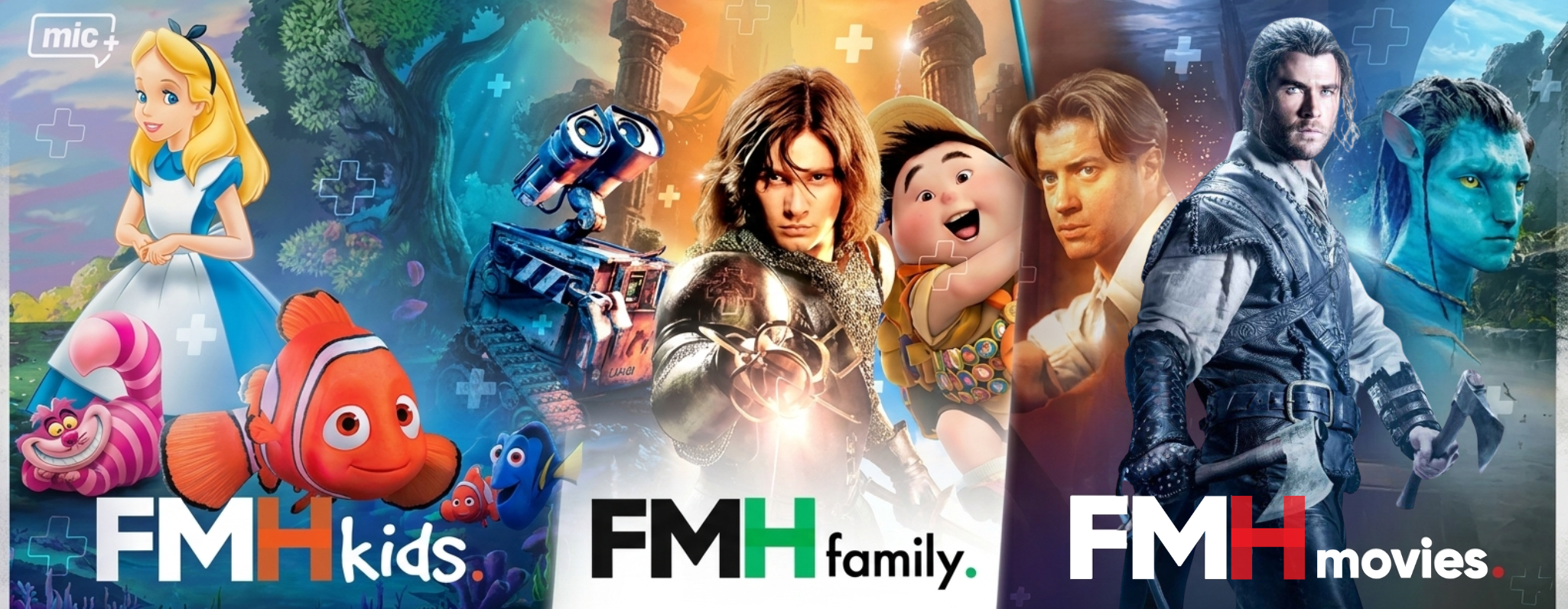 Banner MIC — FMH Kids, Family y Movies